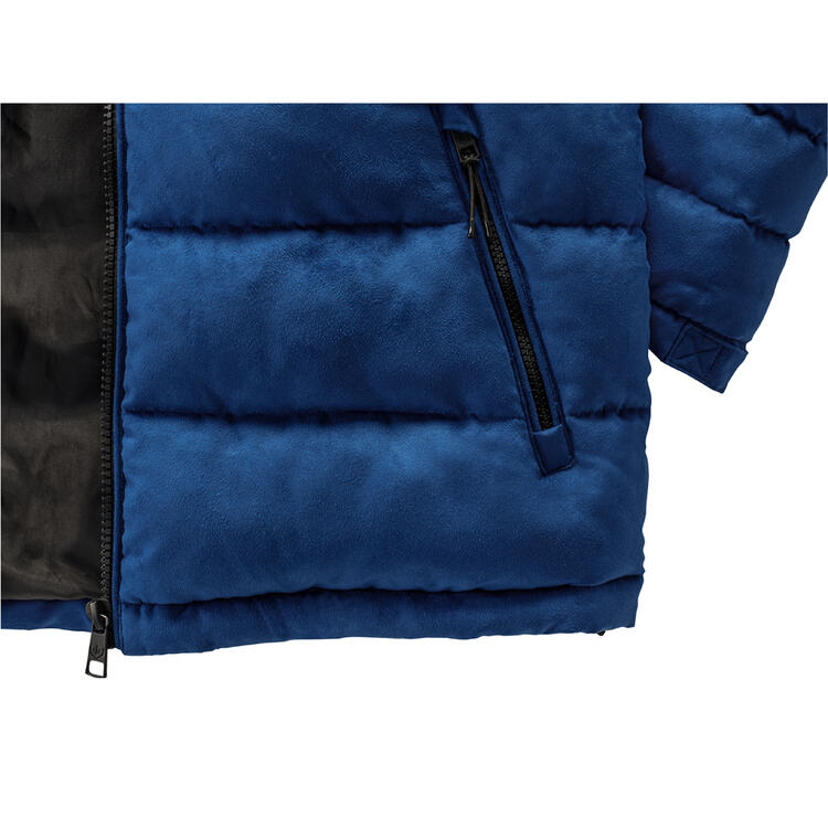 Franco Bettoni Herren Softvelours-Steppjacke