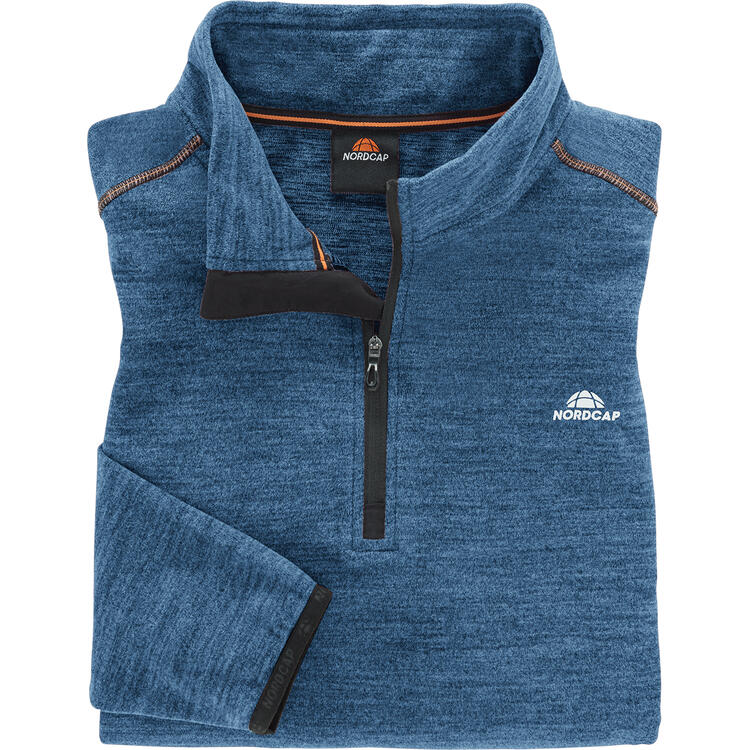 Auf diesem Bild sehen Sie Nordcap Funktions-Troyer unisex in der Farbe blau