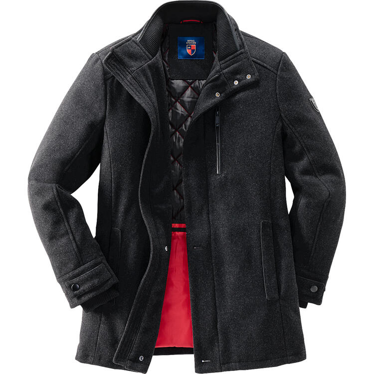 Royal Spencer Herren Outdoorjacke Woll-Mix