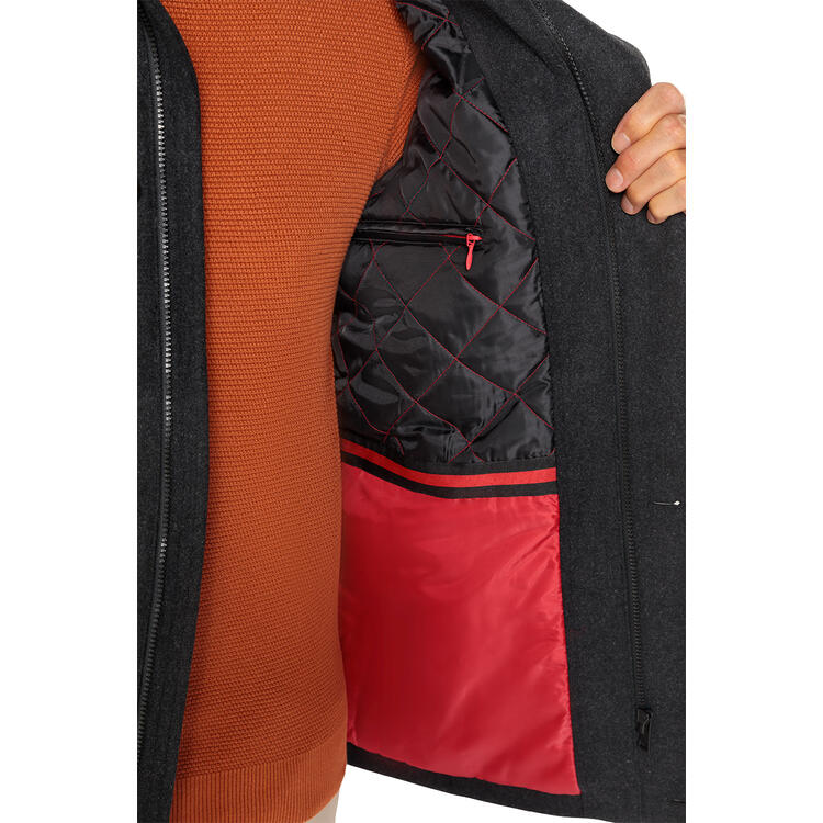 Royal Spencer Herren Outdoorjacke Woll-Mix