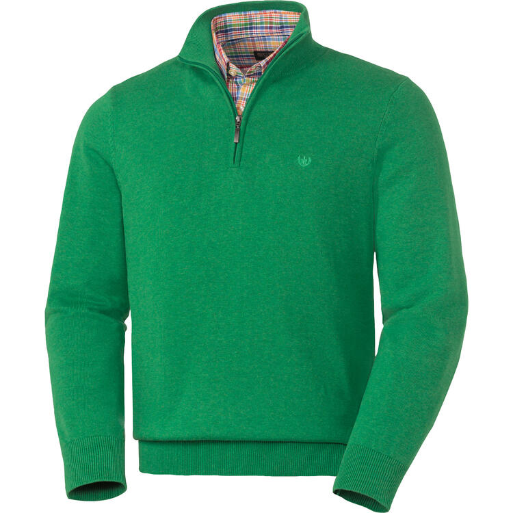 Auf diesem Bild sehen Sie Franco Bettoni Herren Set Troyer&nbsp;und Hemd in der Farbe gr�n