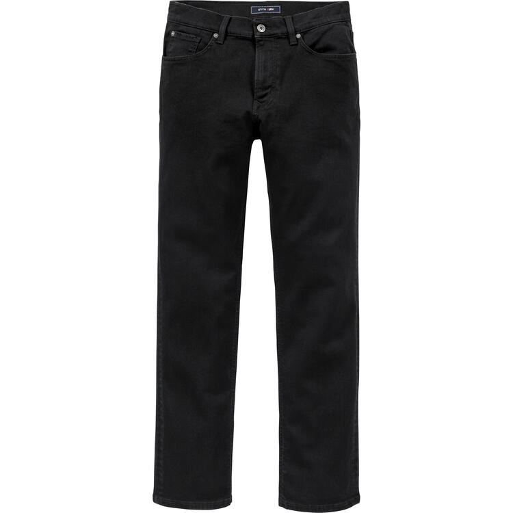 Auf diesem Bild sehen Sie OTTO KERN Herren Denimstretch-Jeans in der Farbe schwarz