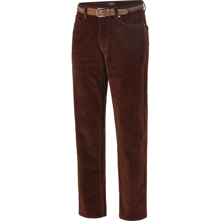 Franco Bettoni Herren 5-Pocket-Cordhose mit Grtel