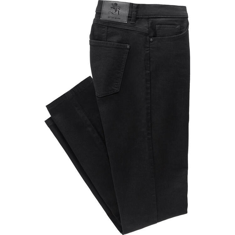 Auf diesem Bild sehen Sie Otto Kern Damen Thermo-Jeans in der Farbe schwarz