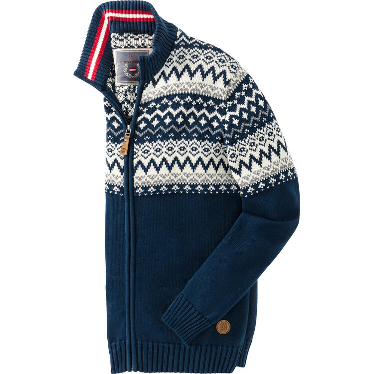Hinterstoisser Herren Norweger Strickjacke