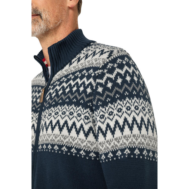 Hinterstoisser Herren Norweger Strickjacke
