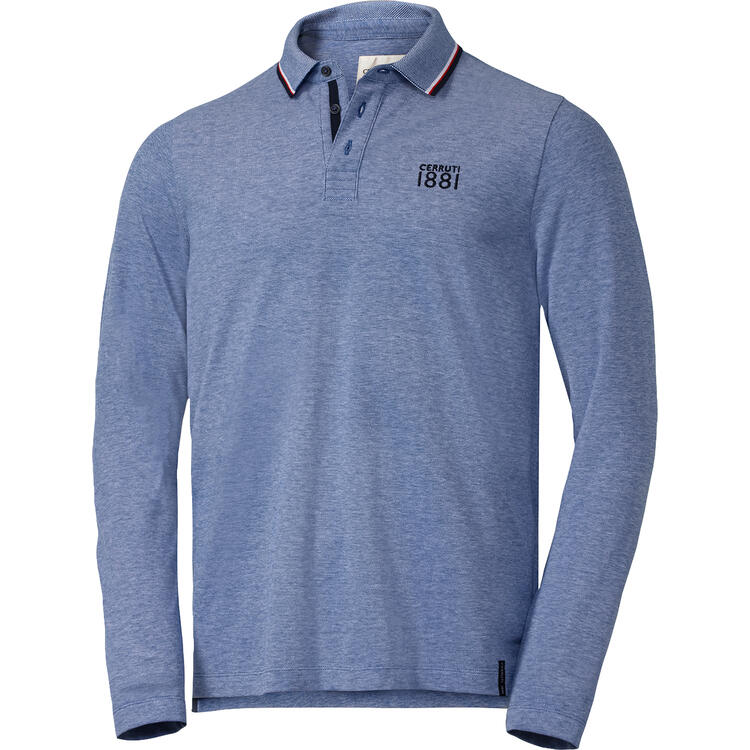 Cerruti 1881 Herren Poloshirt langarm
