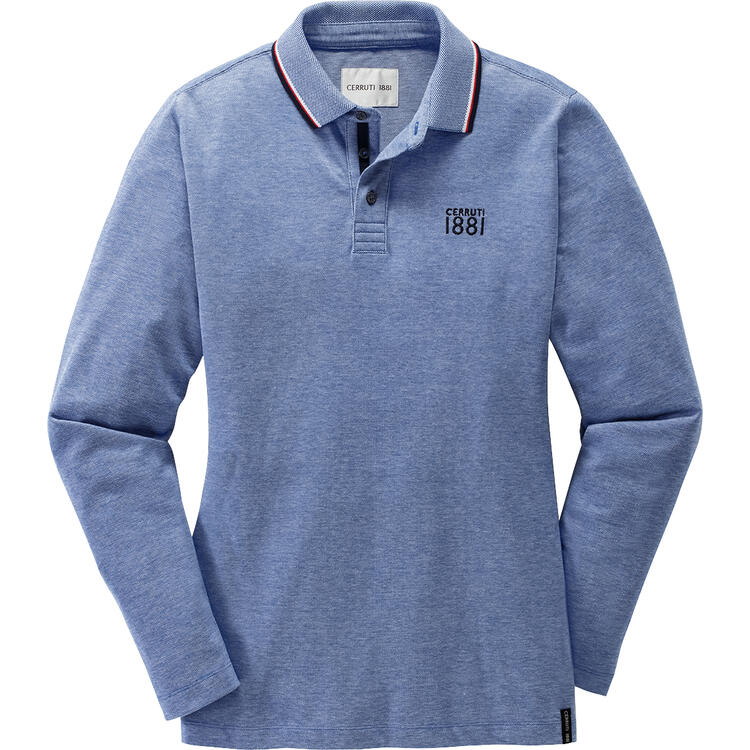 Cerruti 1881 Herren Poloshirt langarm