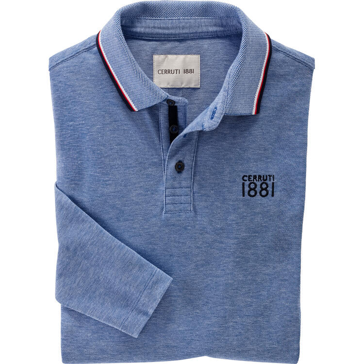 Cerruti 1881 Herren Poloshirt langarm
