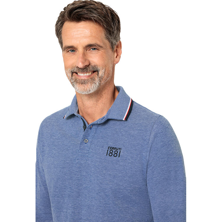 Cerruti 1881 Herren Poloshirt langarm