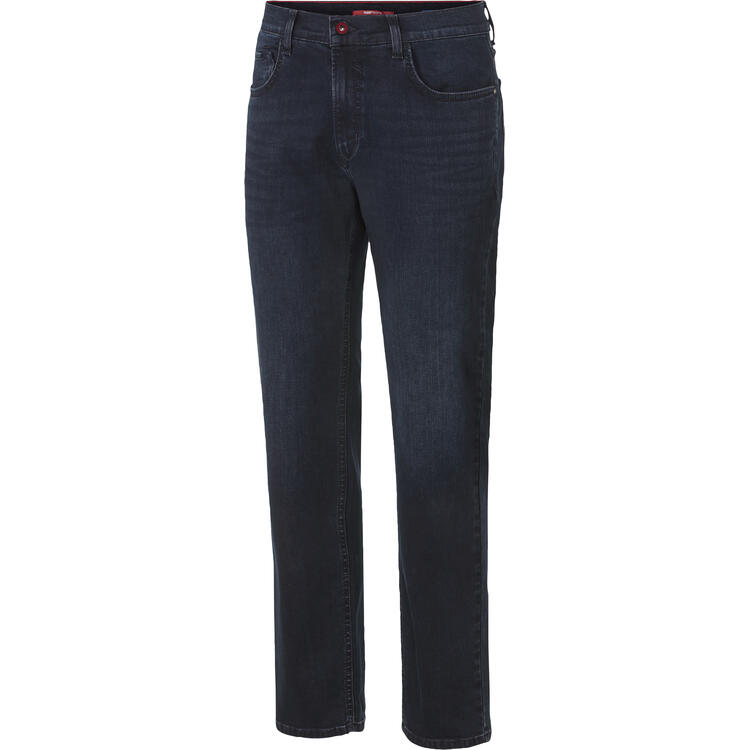 Auf diesem Bild sehen Sie Pioneer Herren Stretch-Jeans in der Farbe schwarz-blau