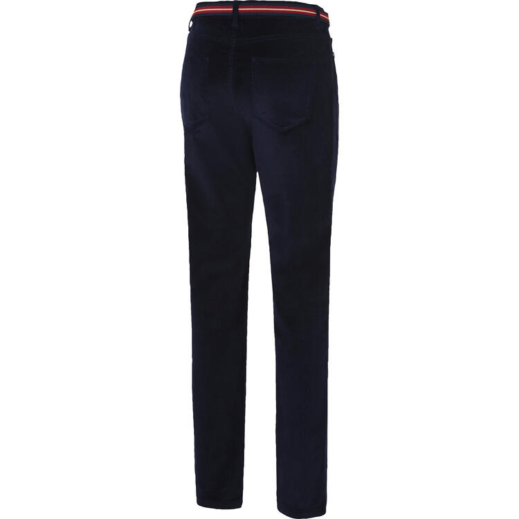 Belmina Damen Cordhose mit Grtel