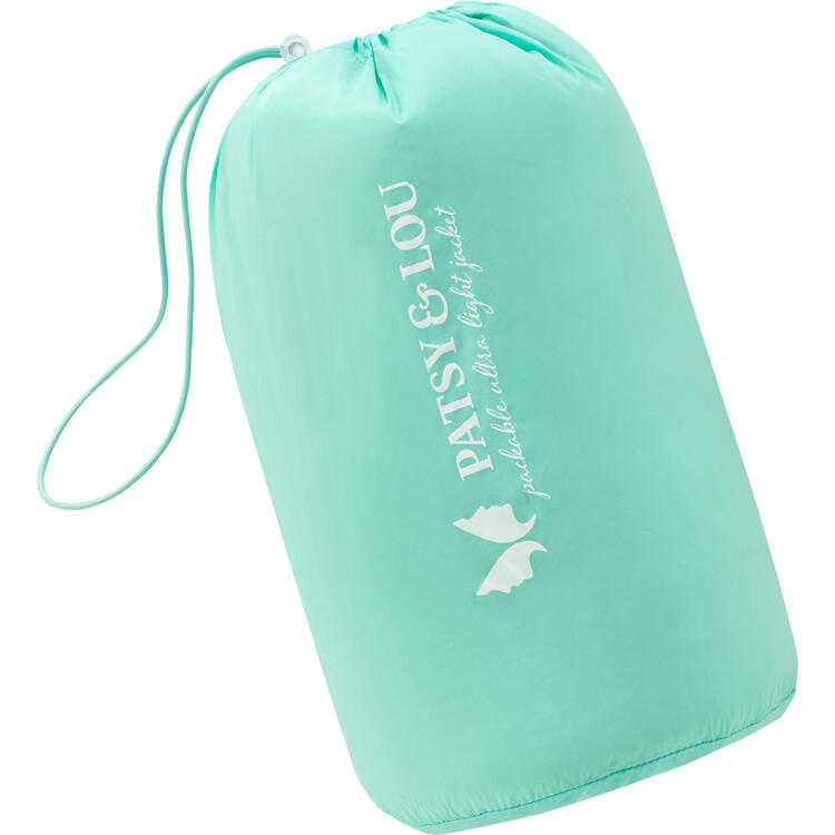 Auf diesem Bild sehen Sie Patsy & Lou Damen Leichtsteppweste in der Farbe mintgr�n