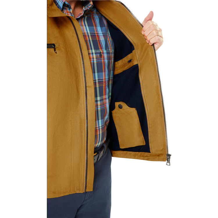 Franco Bettoni Herren Softvelours-Jacke