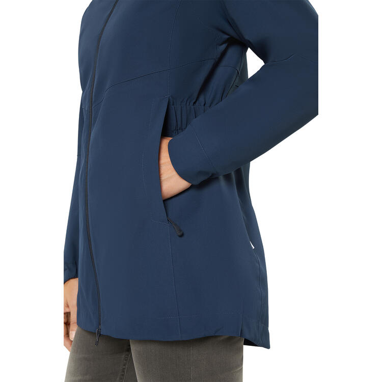 Spitzbergen Damen Funktionsjacke lang