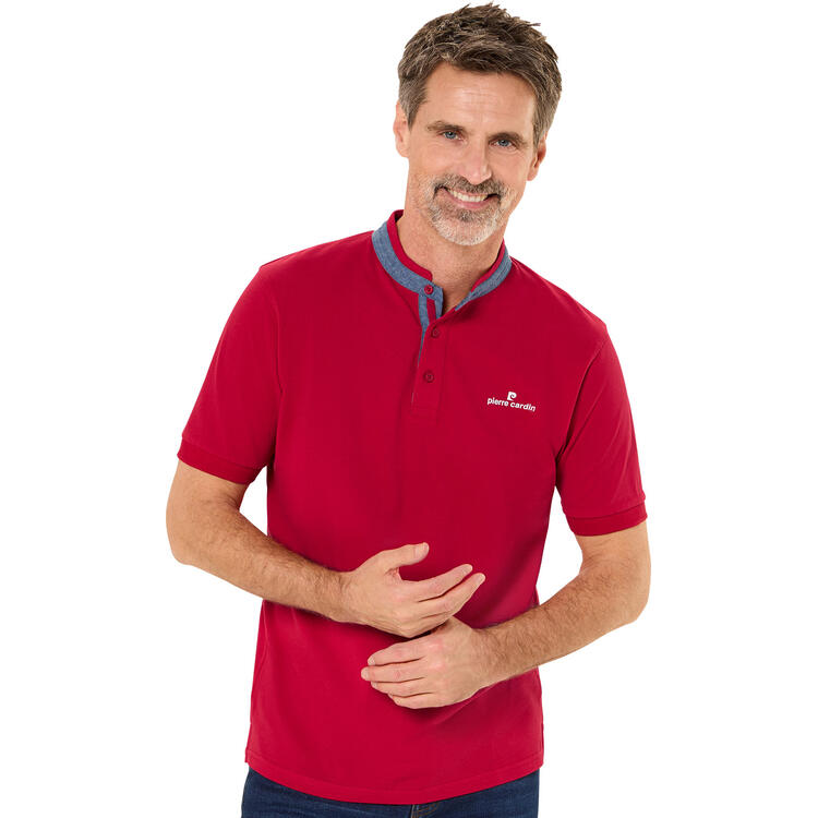 Pierre Cardin Herren Henley-Shirt