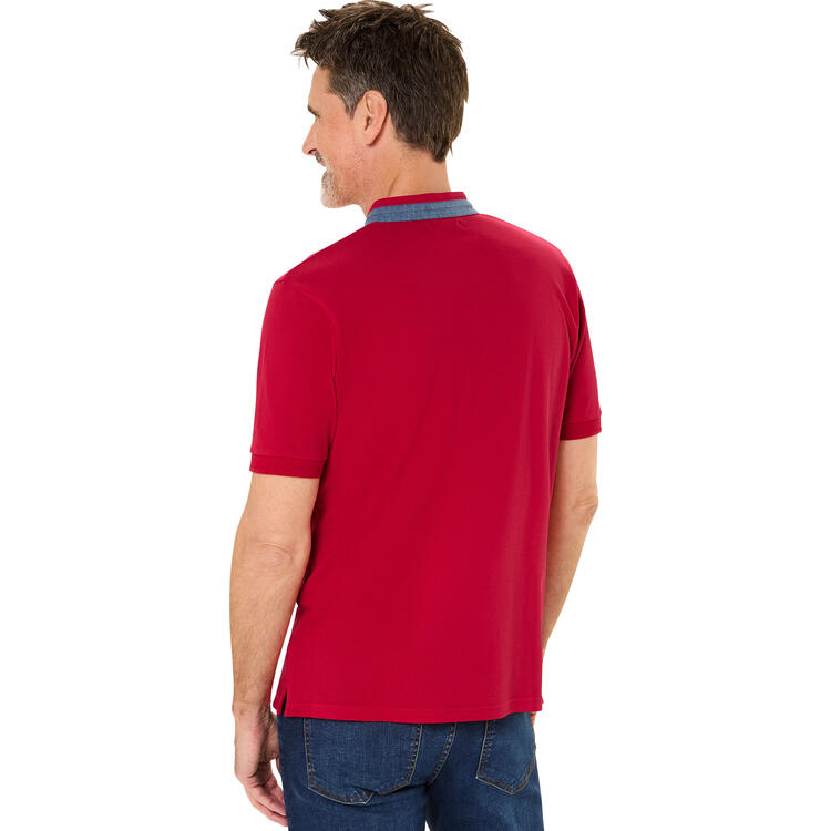 Pierre Cardin Herren Henley-Shirt