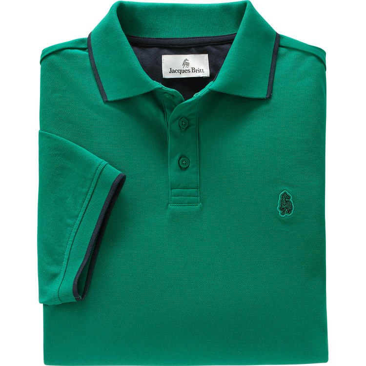 Jacques Britt Herren Poloshirt kurzarm