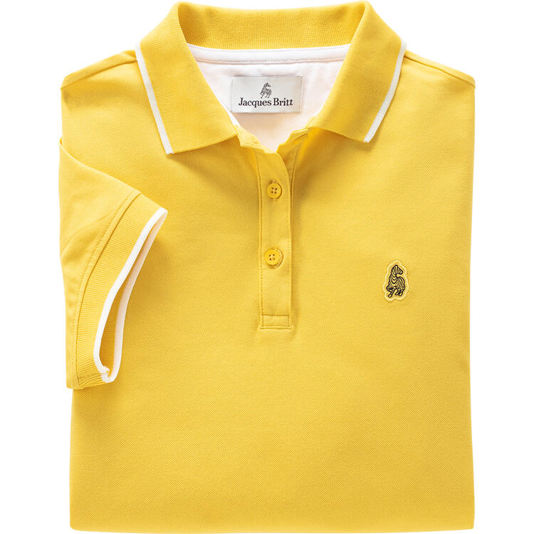 Jacques Britt Damen Poloshirt kurzarm