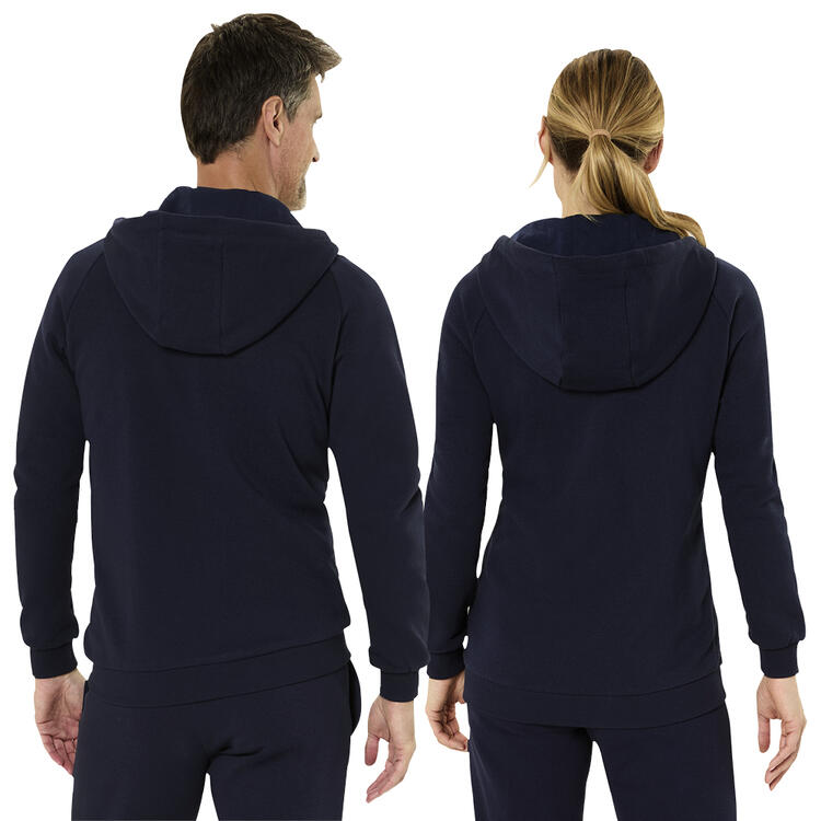 Auf diesem Bild sehen Sie FILA Sweatjacke mit Kapuze unisex in der Farbe marine