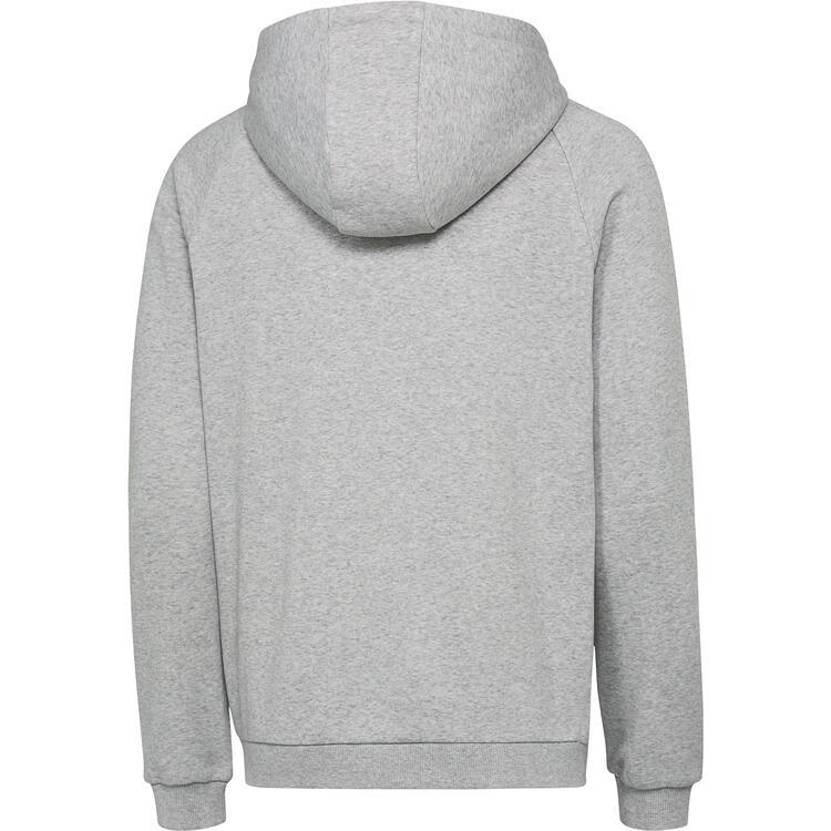 Auf diesem Bild sehen Sie FILA Sweatjacke mit Kapuze unisex in der Farbe grau-melange