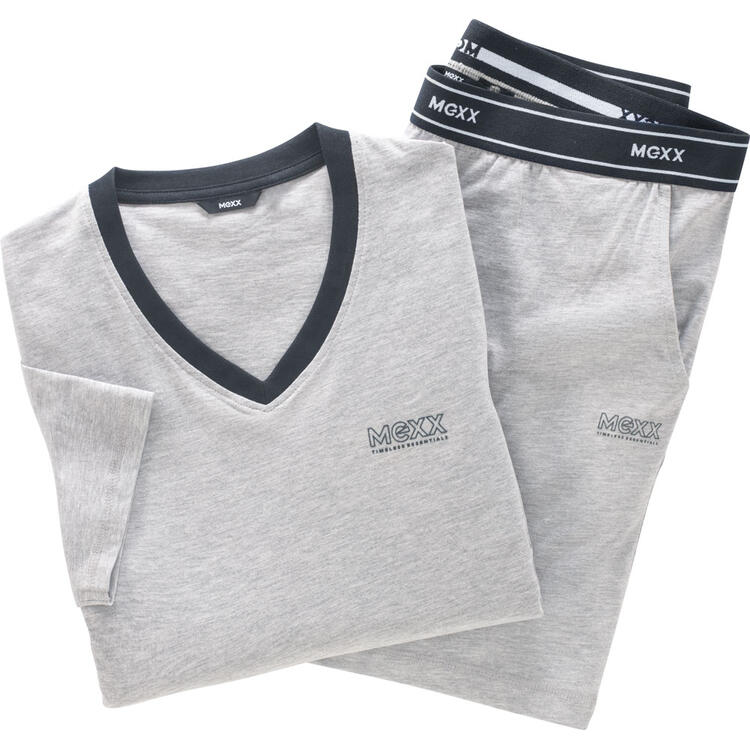 Mexx Herren Pyjama kurz