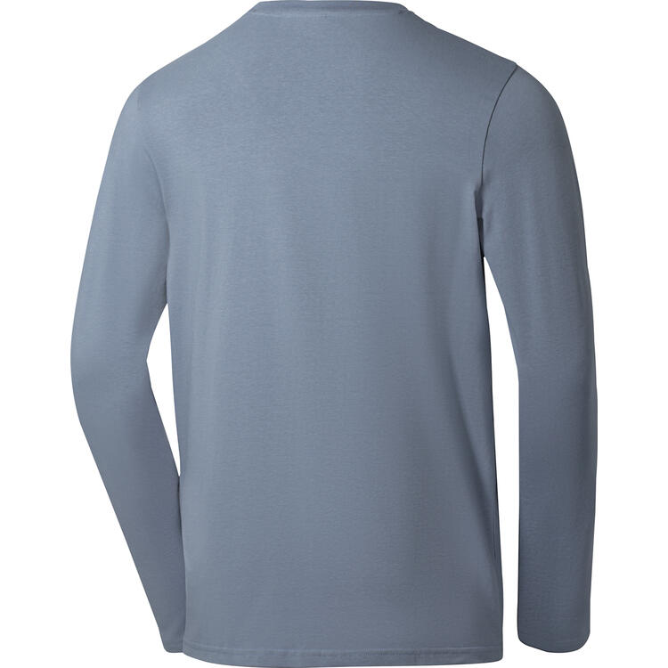 Auf diesem Bild sehen Sie Pierre Cardin Herren Pyjama lang in der Farbe blau