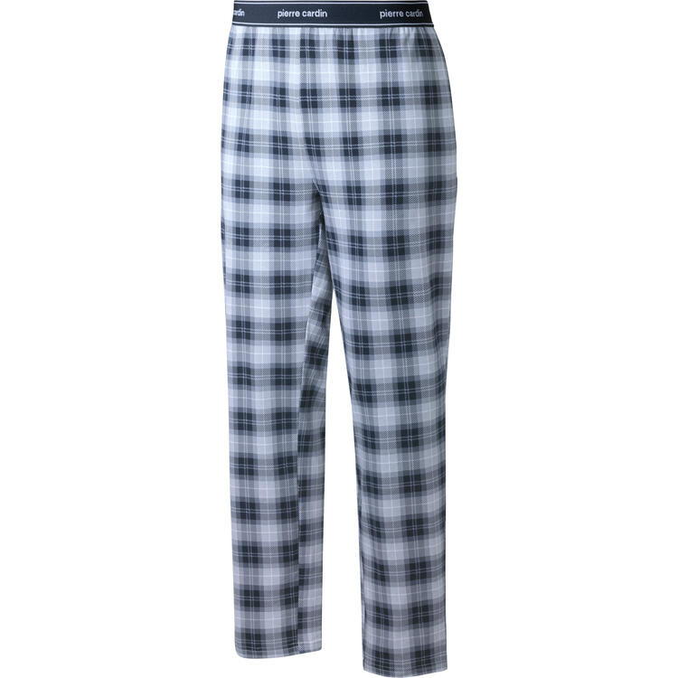 Auf diesem Bild sehen Sie Pierre Cardin Herren Pyjama lang in der Farbe blau