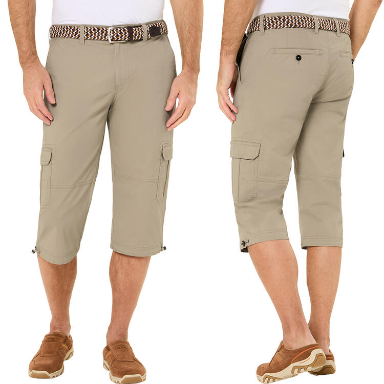 Tom Ramsey 3er Pack Herren Capri-Hosen