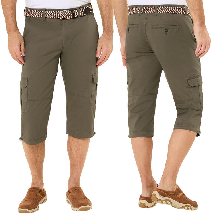Tom Ramsey 3er Pack Herren Capri-Hosen