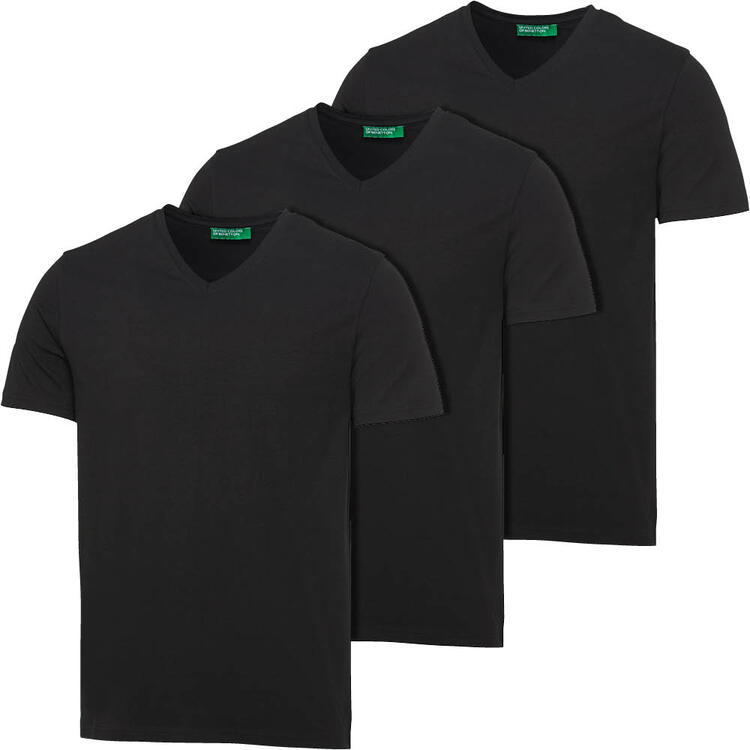 Benetton 3er Pack Undershirts