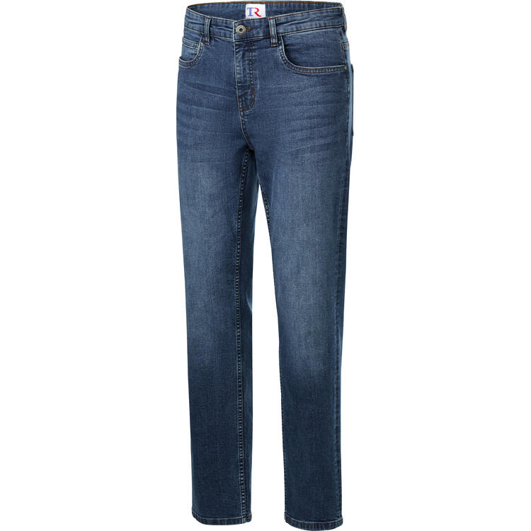Auf diesem Bild sehen Sie Tom Ramsey Herren Stretch-Jeans in der Farbe mittelblau