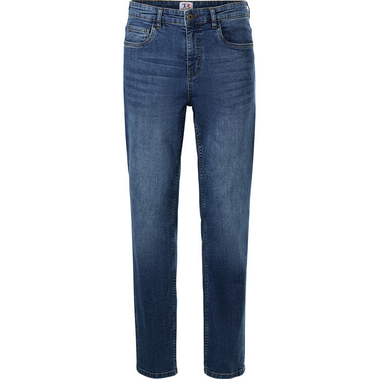 Auf diesem Bild sehen Sie Tom Ramsey Herren Stretch-Jeans in der Farbe mittelblau
