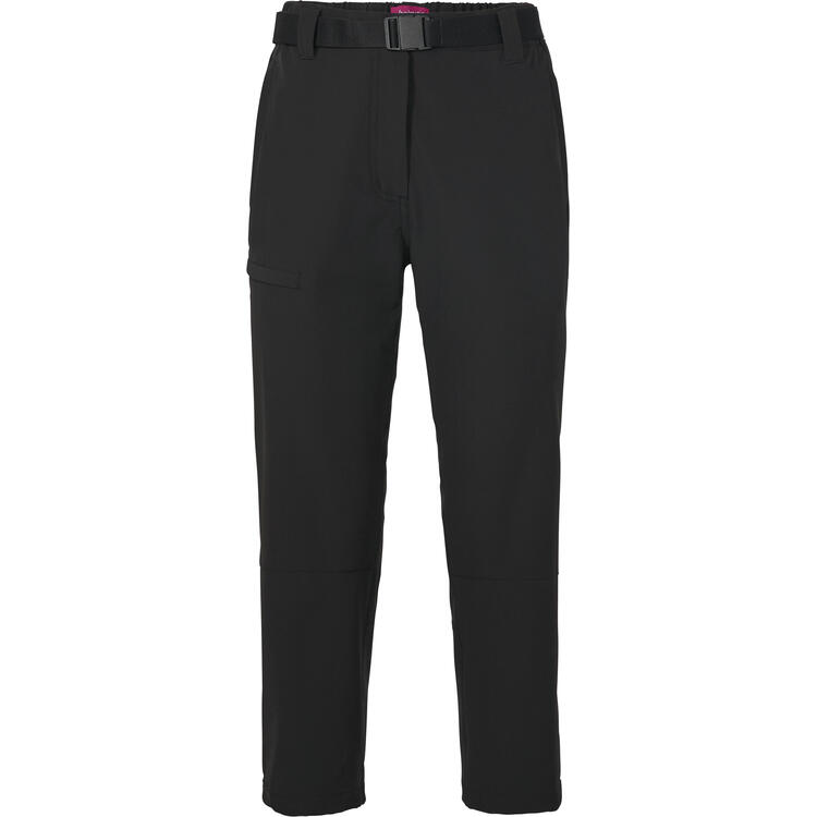 Belmina Damen Funktionscapri mit Grtel