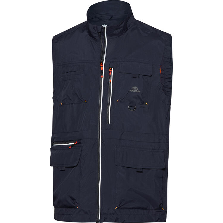 Auf diesem Bild sehen Sie Nordcap Herren Funktions-Outdoorweste in der Farbe marine