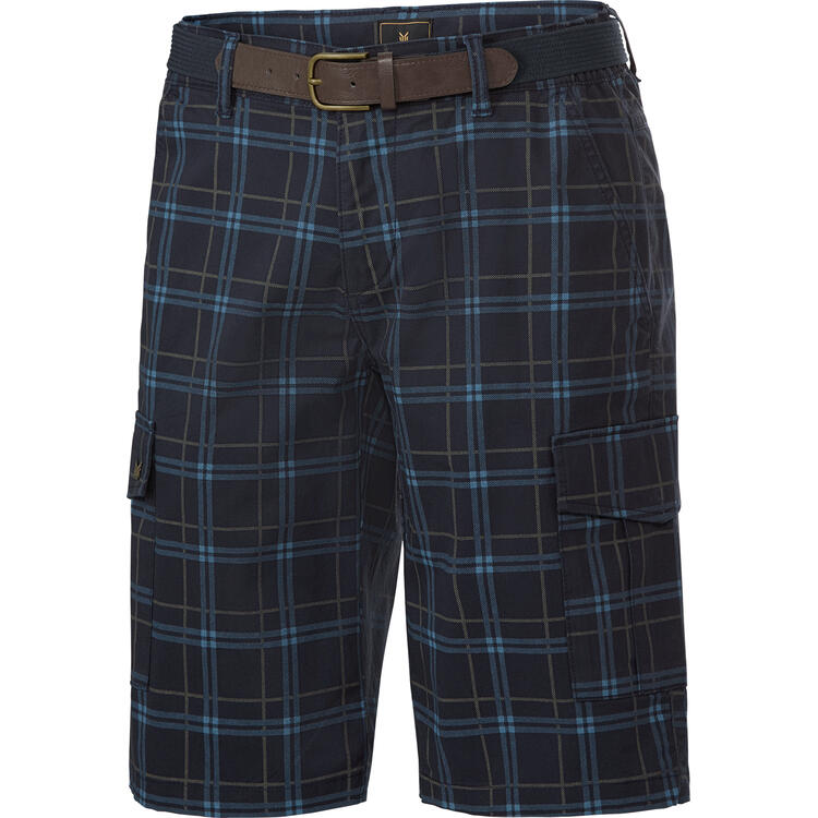 Glattsand Herren Cargo-Bermudas mit Grtel