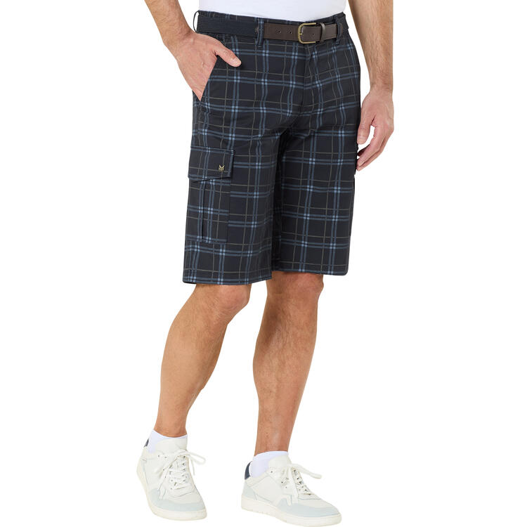 Glattsand Herren Cargo-Bermudas mit Grtel