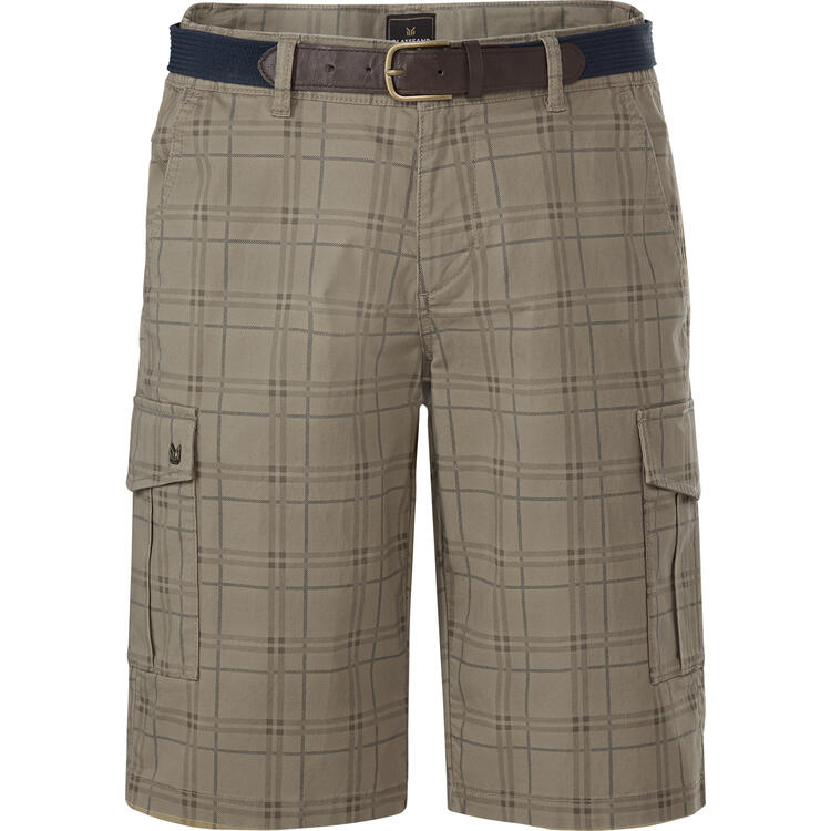 Glattsand Herren Cargo-Bermudas mit Grtel