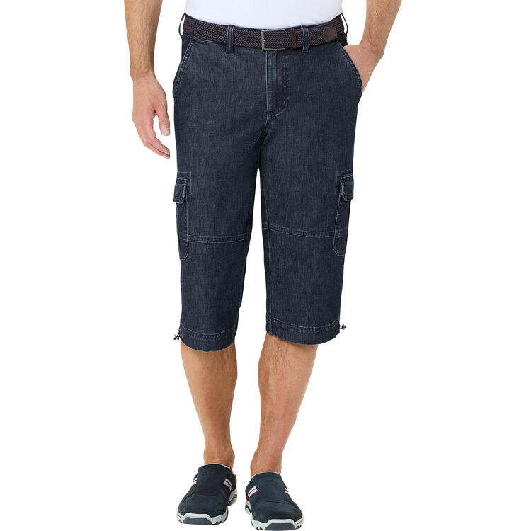 Tom Ramsey Herren Capri-Jeans mit Grtel