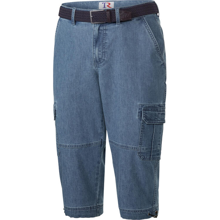 Tom Ramsey Herren Capri-Jeans mit Grtel