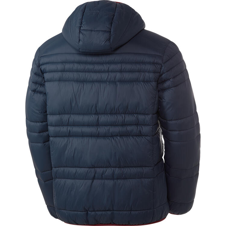 Auf diesem Bild sehen Sie Benetton Herren Steppjacke in der Farbe marine