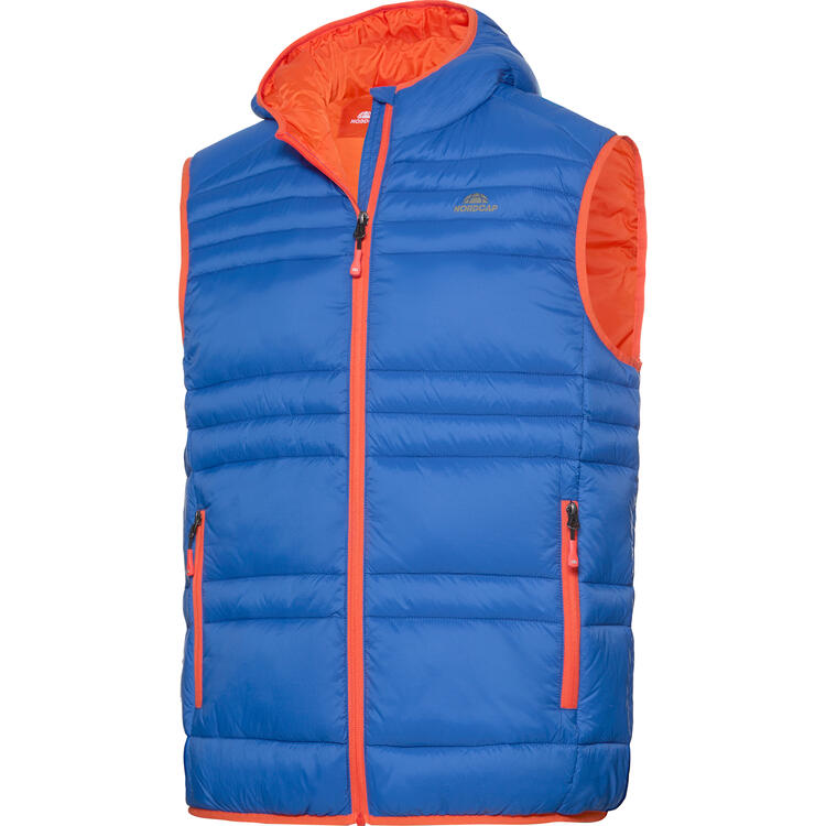 Auf diesem Bild sehen Sie Nordcap Herren Steppweste in der Farbe blau