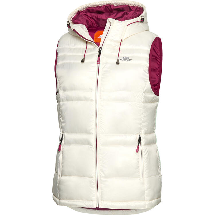 Auf diesem Bild sehen Sie Nordcap Damen Steppweste in der Farbe natur