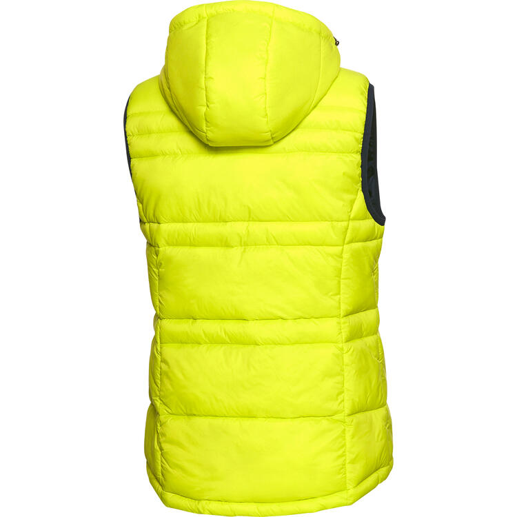 Auf diesem Bild sehen Sie Nordcap Damen Steppweste in der Farbe limone