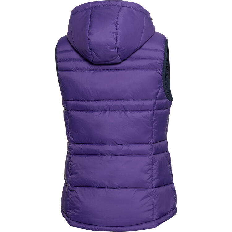 Auf diesem Bild sehen Sie Nordcap Damen Steppweste in der Farbe lila