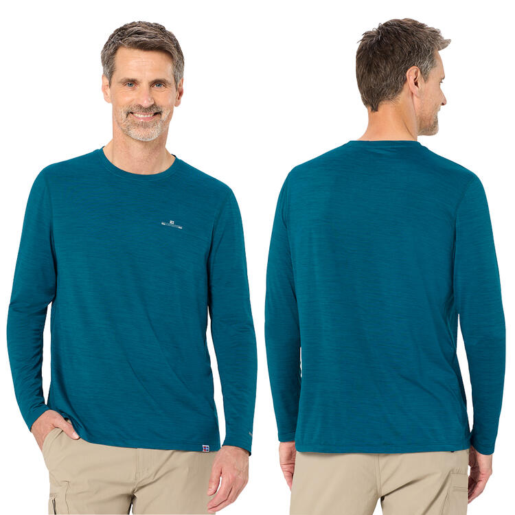 Auf diesem Bild sehen Sie Spitzbergen 5er Pack Funktionsshirts lang in der Farbe Farb Mix