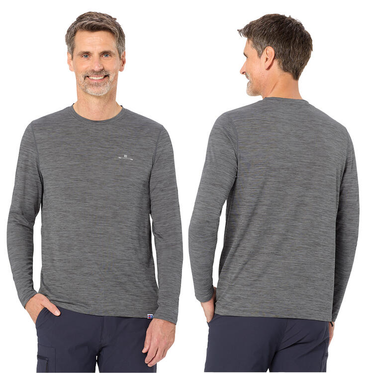 Auf diesem Bild sehen Sie Spitzbergen 5er Pack Funktionsshirts lang in der Farbe Farb Mix