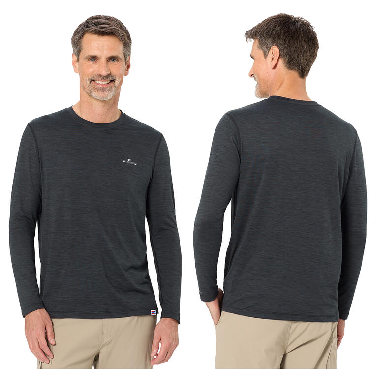 Auf diesem Bild sehen Sie Spitzbergen 5er Pack Funktionsshirts lang in der Farbe Farb Mix