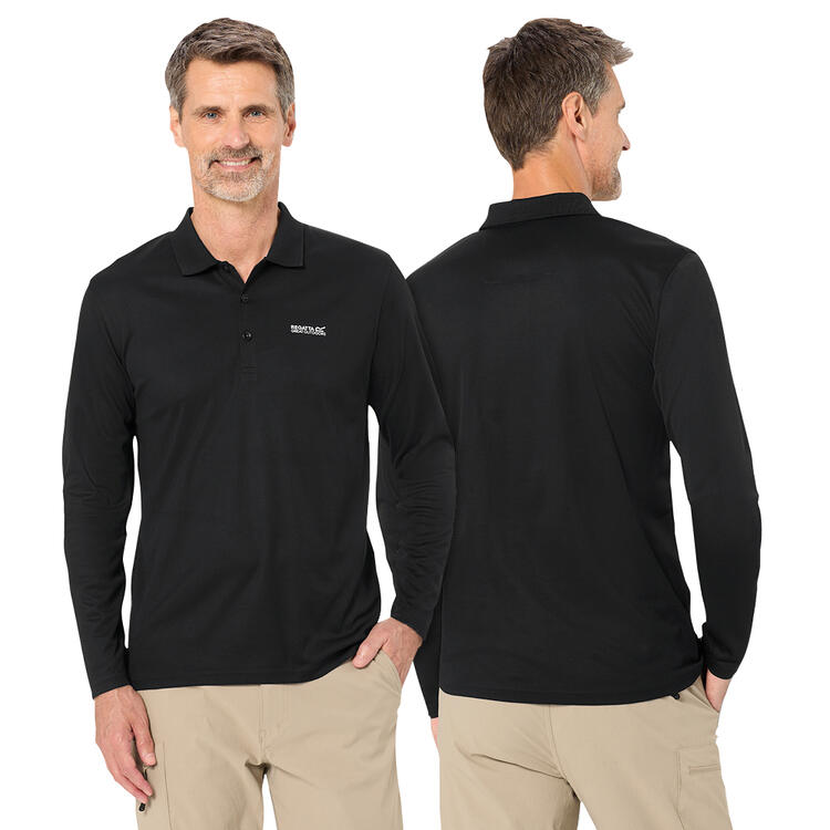 Auf diesem Bild sehen Sie Regatta 3er Pack Funktionspolo langarm in der Farbe bunt