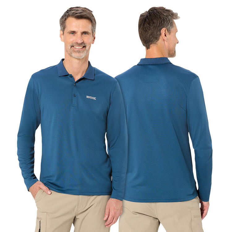 Auf diesem Bild sehen Sie Regatta 3er Pack Funktionspolo langarm in der Farbe bunt